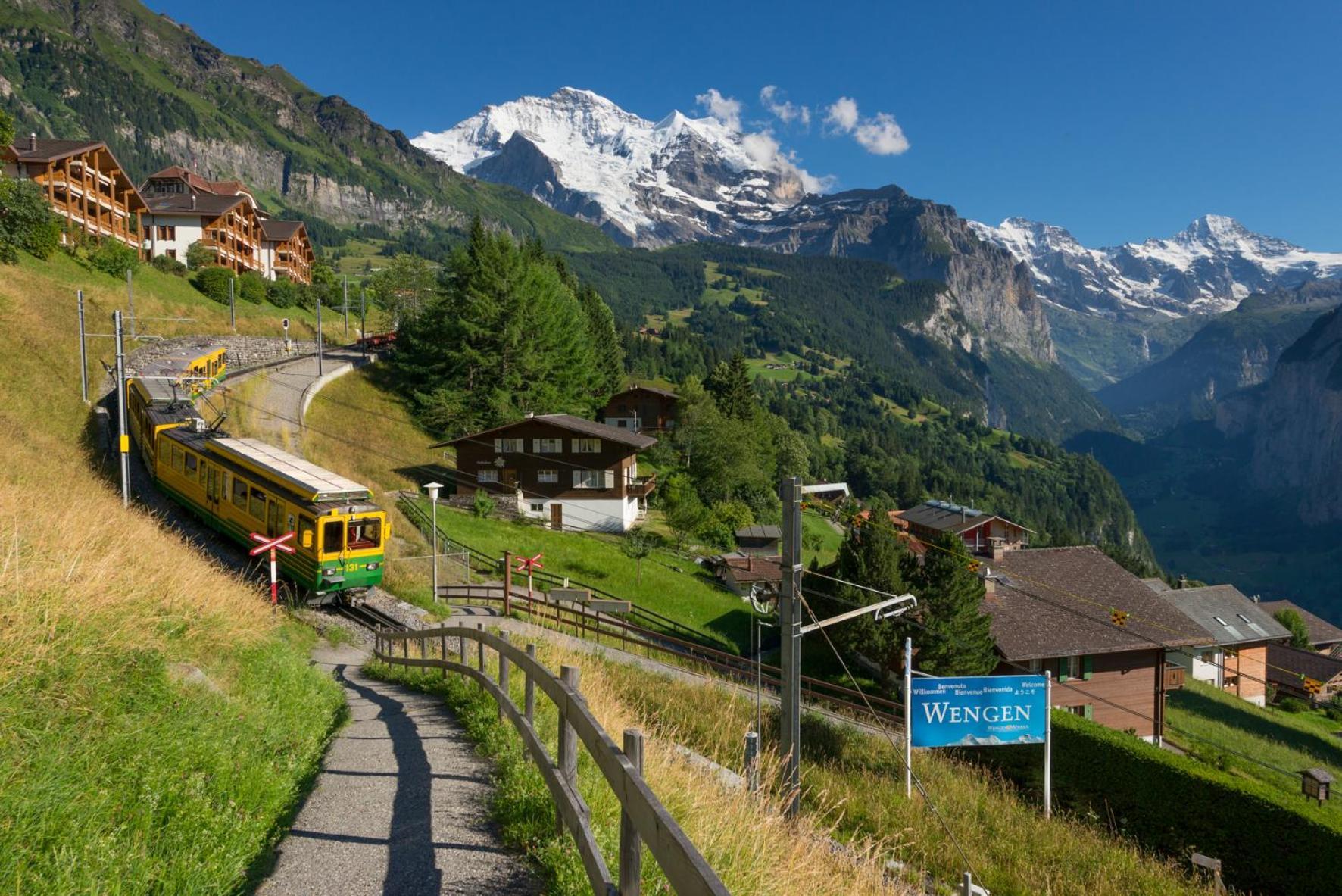Chalet Bergkristall Wengen Kültér fotó